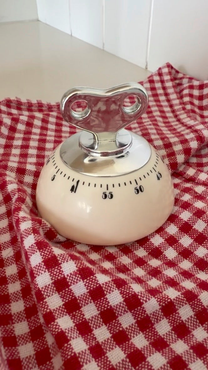 Timer Retro de cocina - Crema | 25% OFF