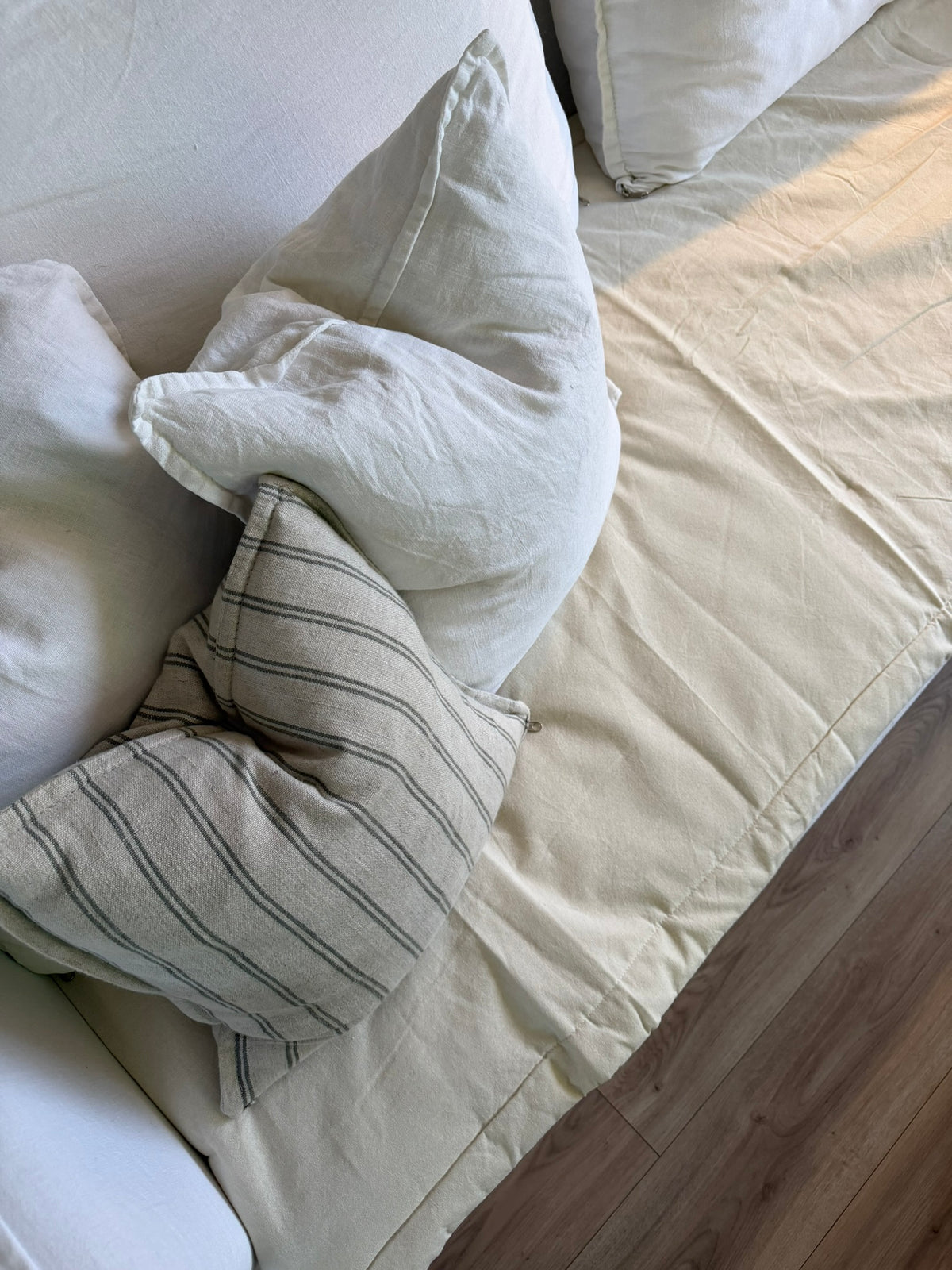 Pillow Soft Liso Off White - 220 x 80 cm | 10% OFF