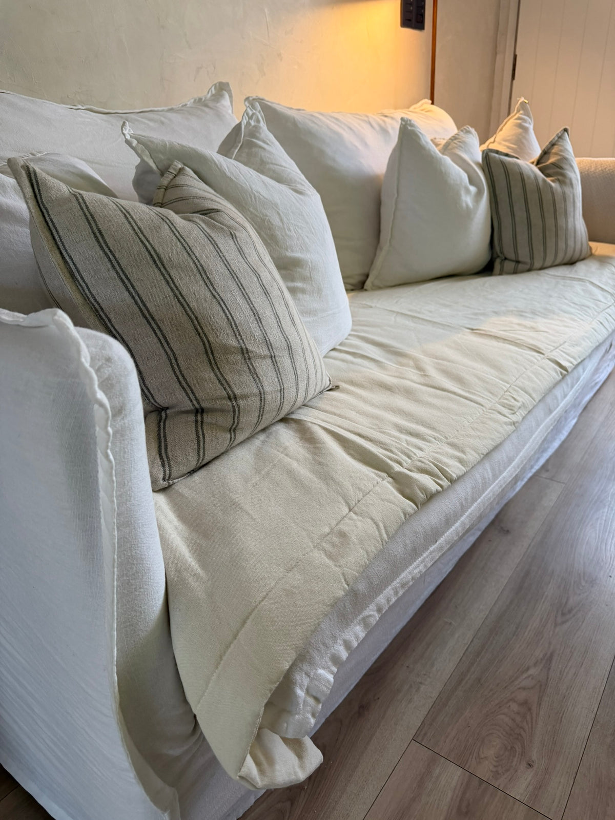 Pillow Soft Liso Off White - 220 x 80 cm | 10% OFF