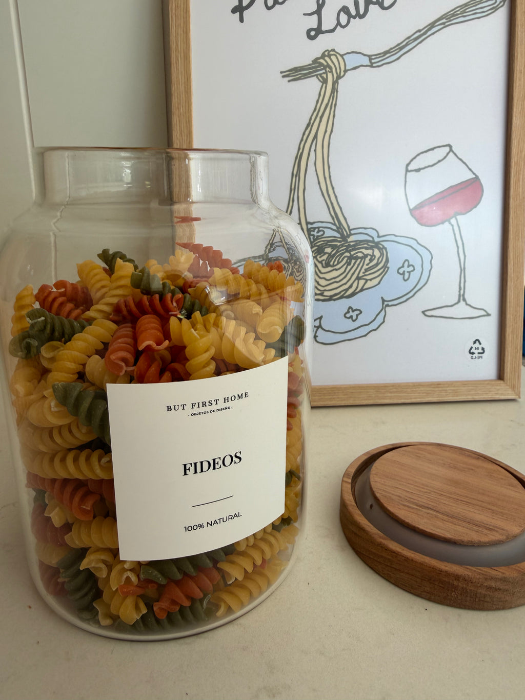 Frasco But / Bollón de alacena con etiqueta | 10% OFF