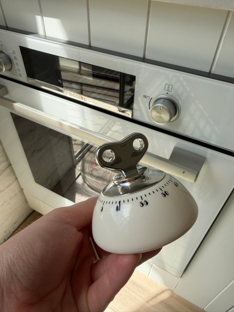 Timer Retro de cocina - Crema | 25% OFF