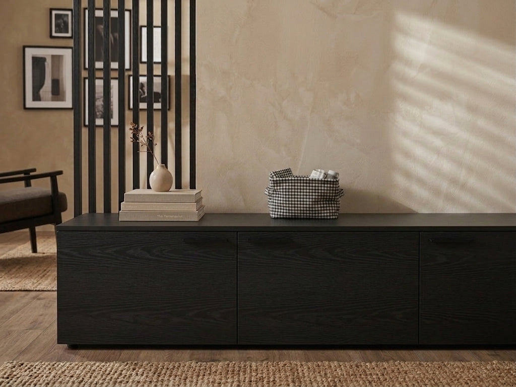 Cesto Vichy Rectangular - Negro | 15% OFF