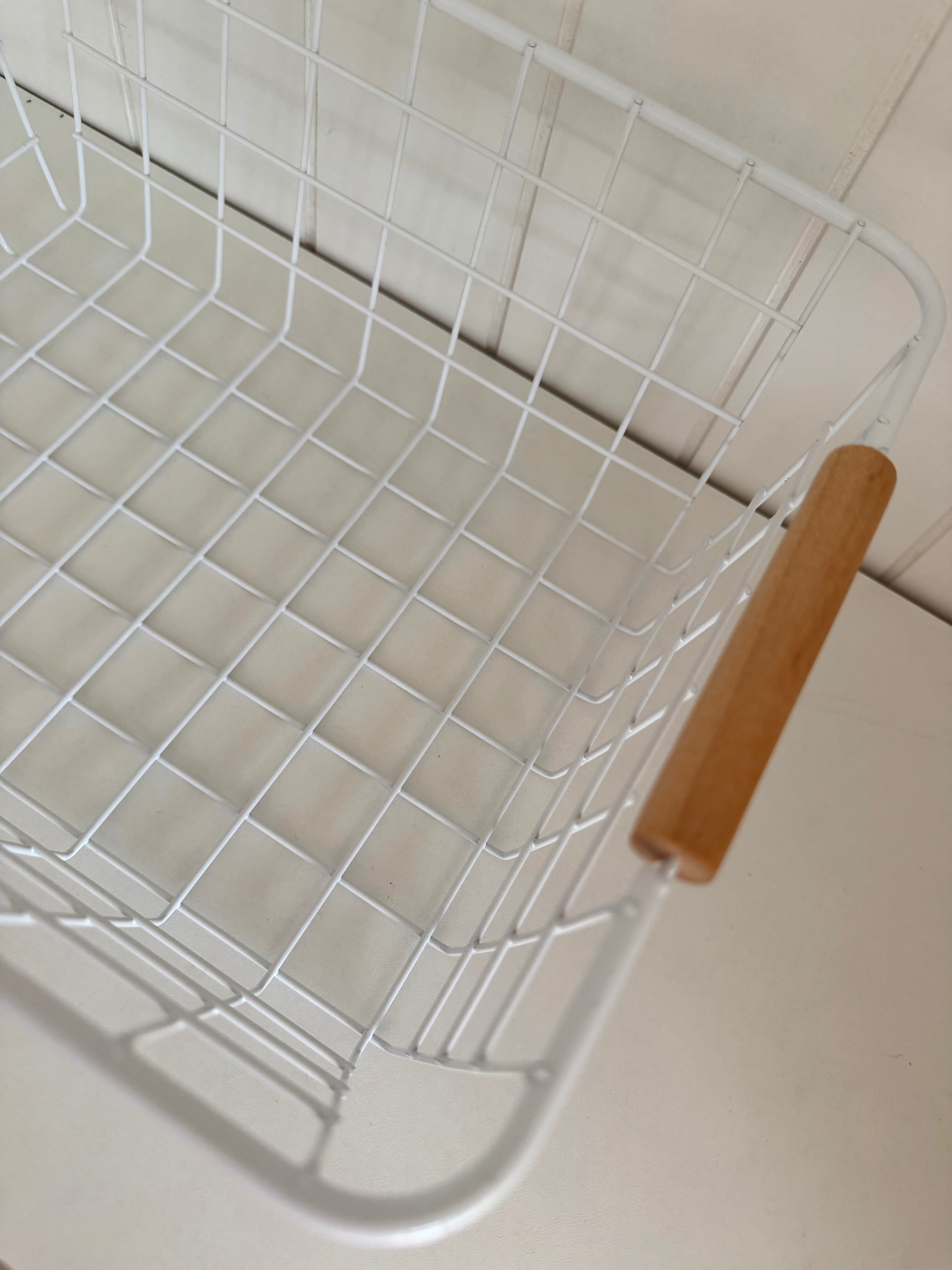 Cesto Nordic blanco - 22x28x12cm | 25% OFF