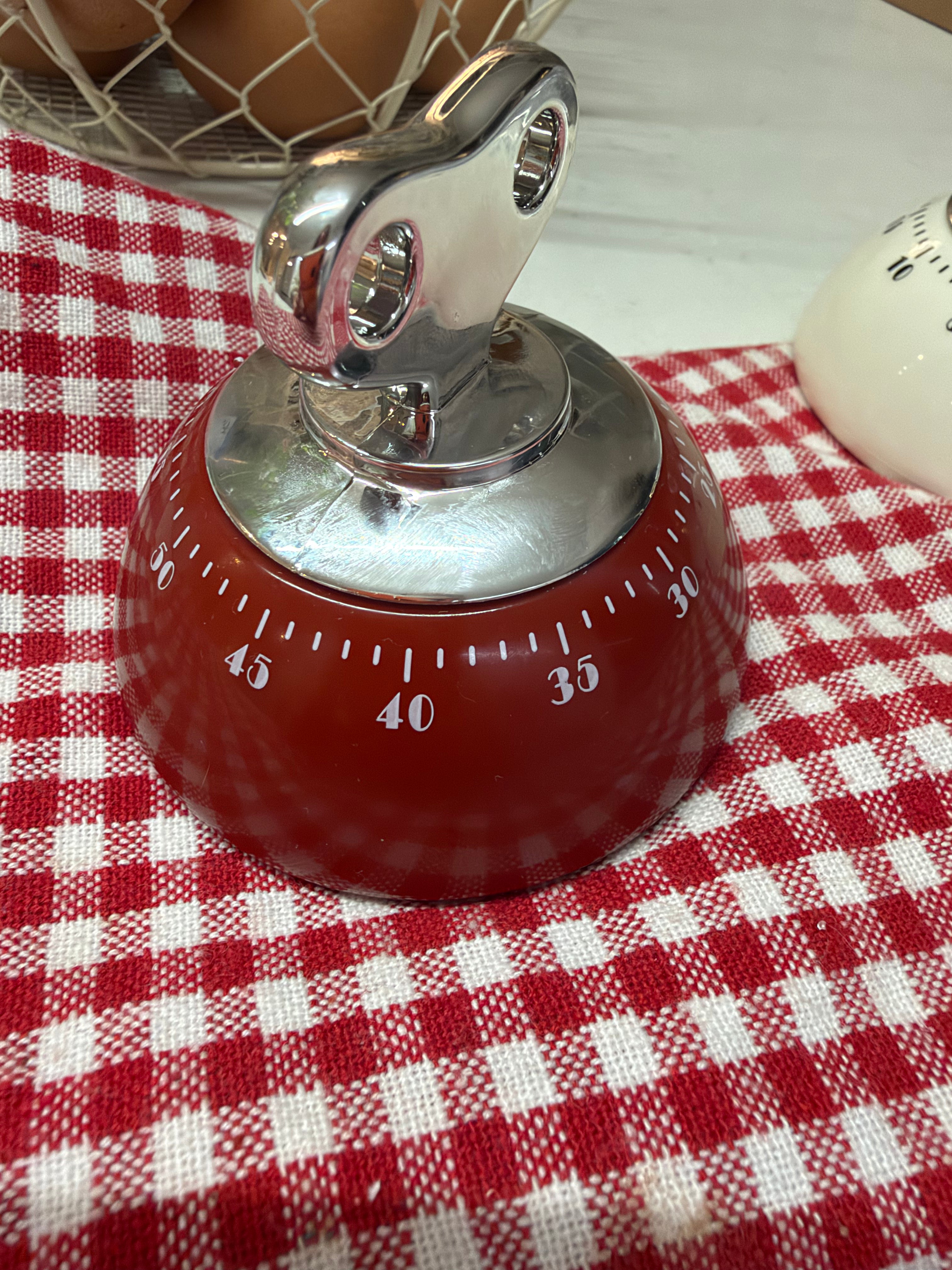 Timer Retro de cocina - Bordó | 25% OFF