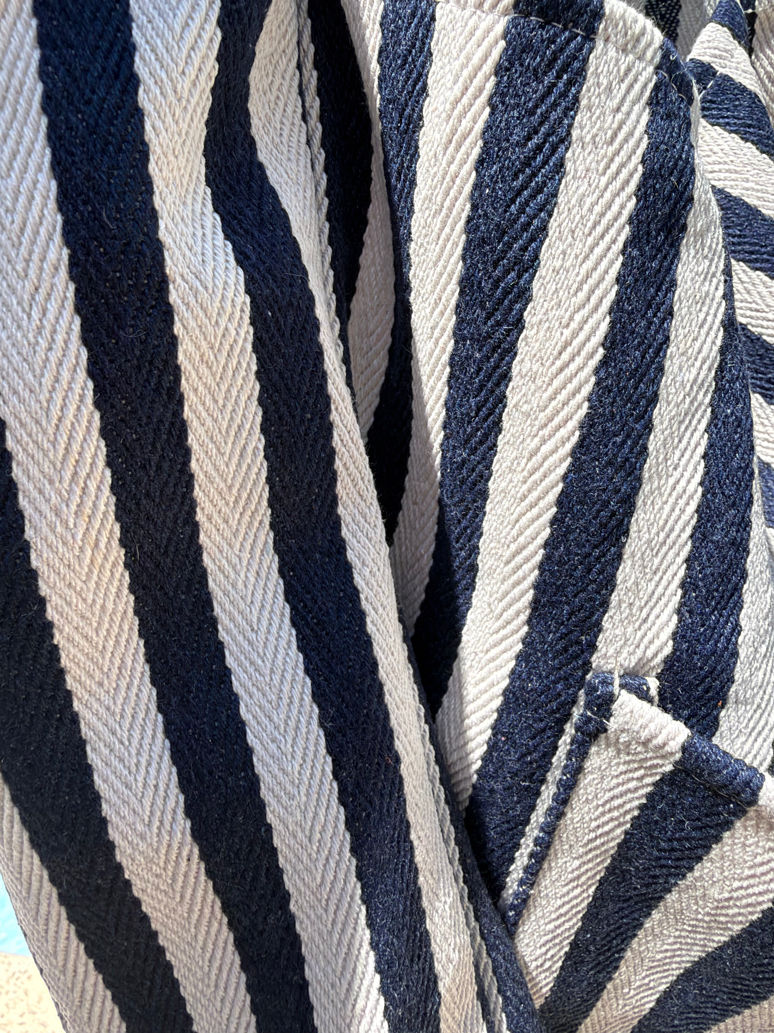 Bolso Beach - Rayas Azul & Blanco | 20% OFF