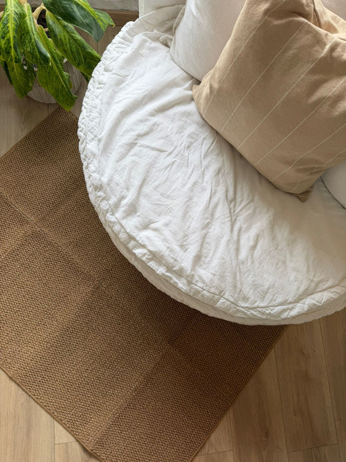 Alfombra Trama S Caramelo - 120x80 | 25% OFF